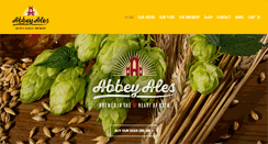 Desktop Screenshot of abbeyales.co.uk